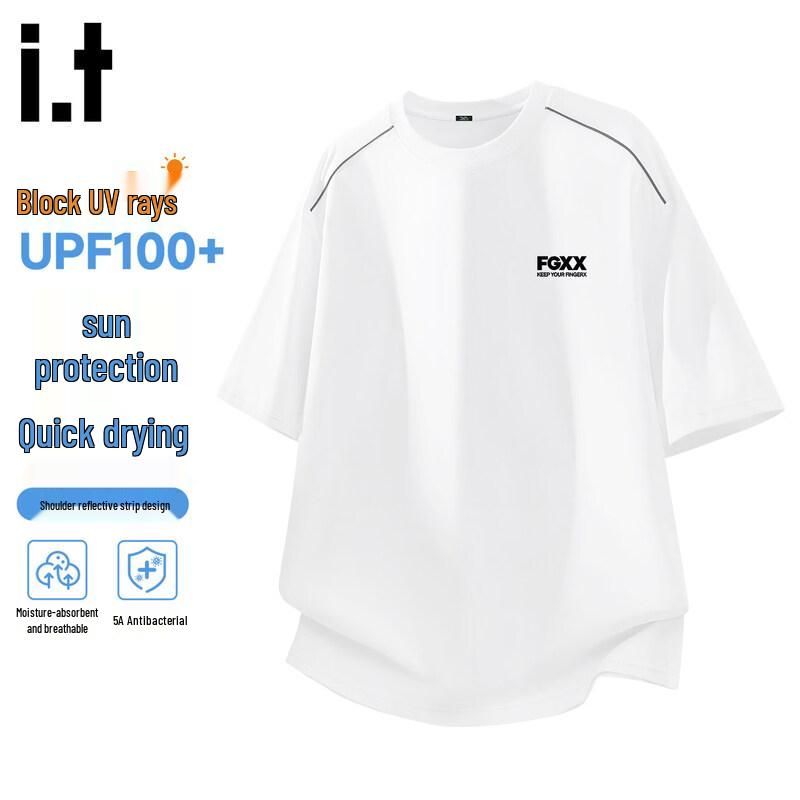 Fingercroxx Men s American Style Loose Fit Quick-Dry T-shirt XXL