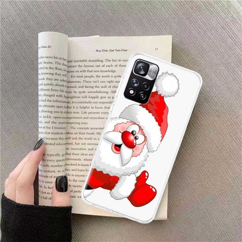 

Santa Claus and Elk in Winter Phone Case For Xiaomi Poco X4 F4 GT X3 NFC X5 X6 X7 Pro 5G M5 M5S M3 F5 Mi F6 F3 F2 F1 Cover Coque Xiaomi Poco F5 Pro