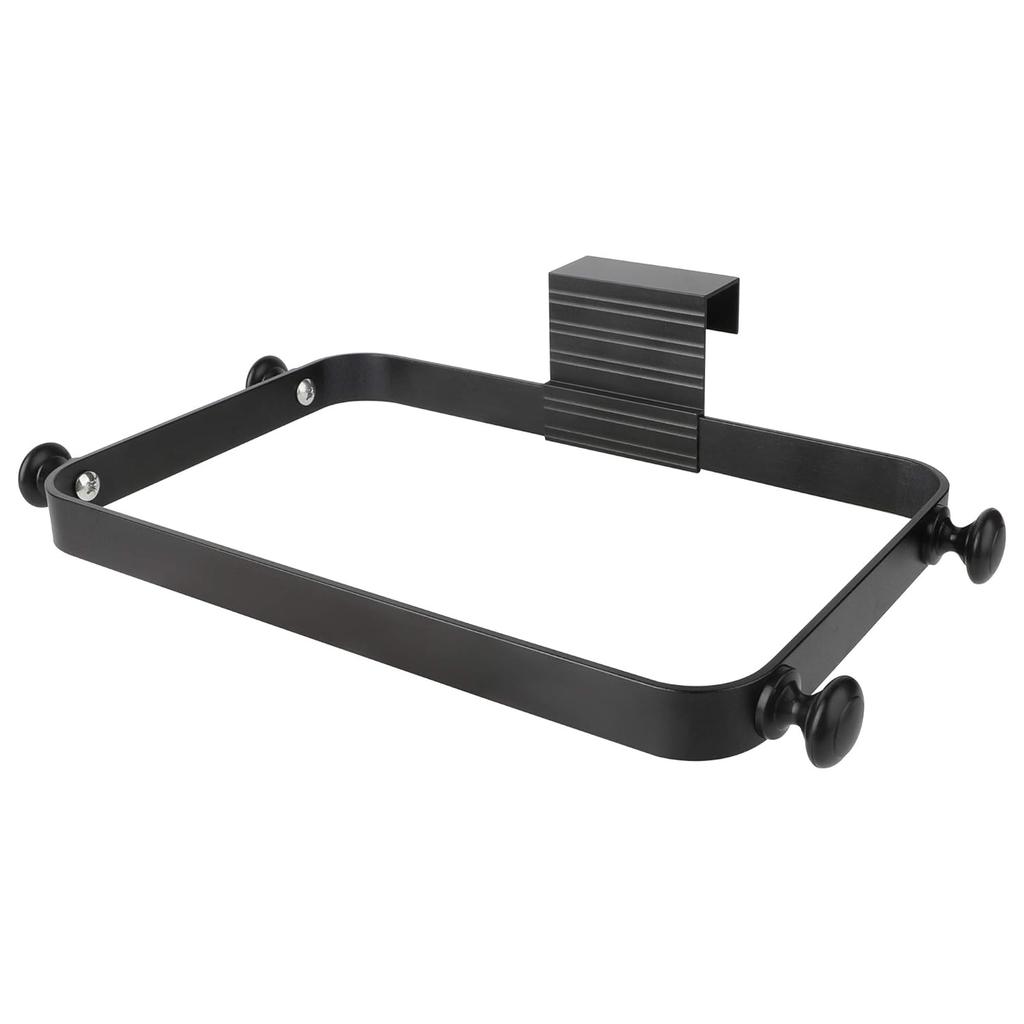 Metal Trash Bag holder for Kitchen,Office,Dorm Room,Hanging Trash Can, under Cabinet Hanger Rack,Space Saving Garbage Hook,bag holder for plastic