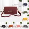 Elegant Leather Shoulder Bag For Women With High Capacity And Adjustable Strap