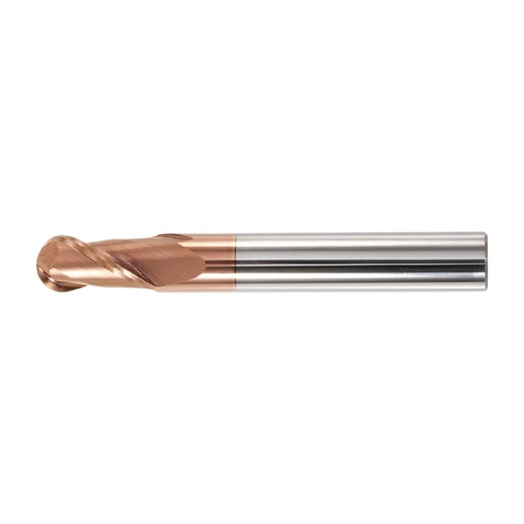 Heavy Duty Professional Ball End Mill 55HRC Hardness For Machines And Engravers Processing Steel Component In Workshops