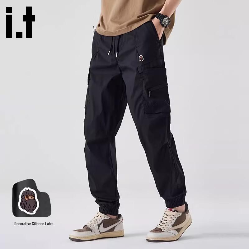 Fingercroxx Men s Loose Fit Cargo Joggers M