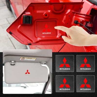 1/2/5/10pcs Car Badges Auto Interior Decor Logo Stickers for Ralliart Lancer EX Outlander ASX Competition Outlander