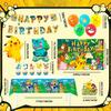 Cartoon-Geburtstagsparty-Dekorationen, Anime-Mottoparty-Dekorationen, Anime-Ballon-Party-Set, Ballon-Dekorationen