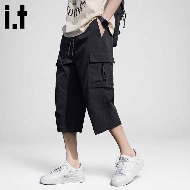 CHOCOOLATEit Men s Quick-Dry Cropped Cargo Pants 4XL