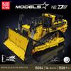 Mould King 15084 Giocattoli per Auto Tecniche Controllo RC tramite APP Bulldozer D11 Camion di Assemblaggio con Blocchi da Costruzione Set di Mattoncini Regalo di Natale per Bambini
