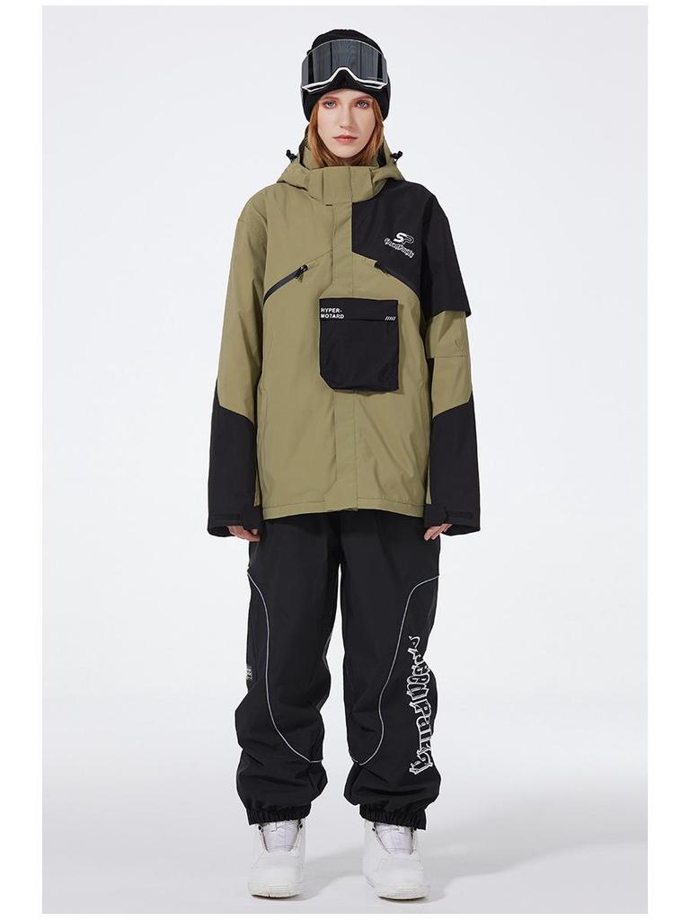 Unisex Winddichter Wasserabweisender Skianzug - Warme, Dicke Snowboardausrüstung