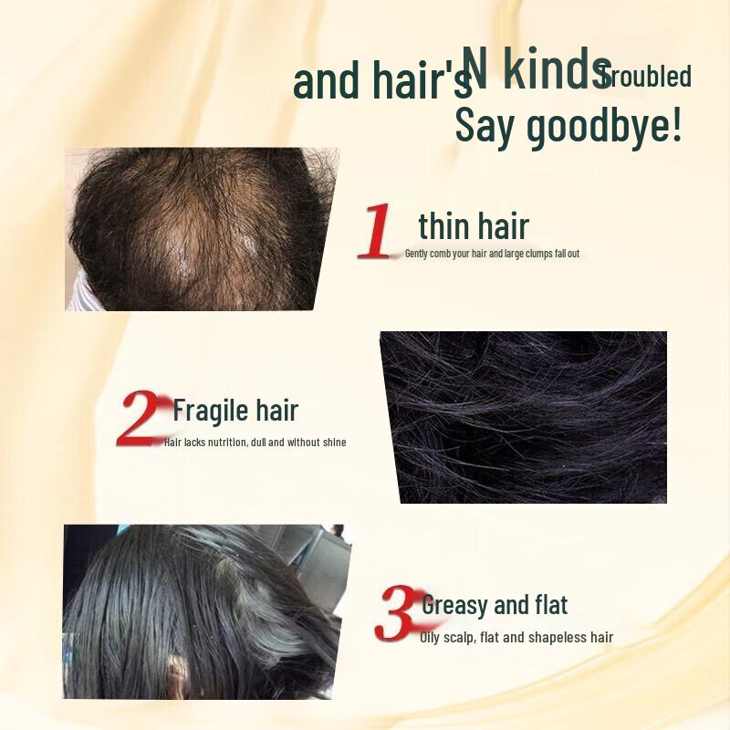 Fouhua Ginger Shampoo & Wheat Protein Conditioner Set