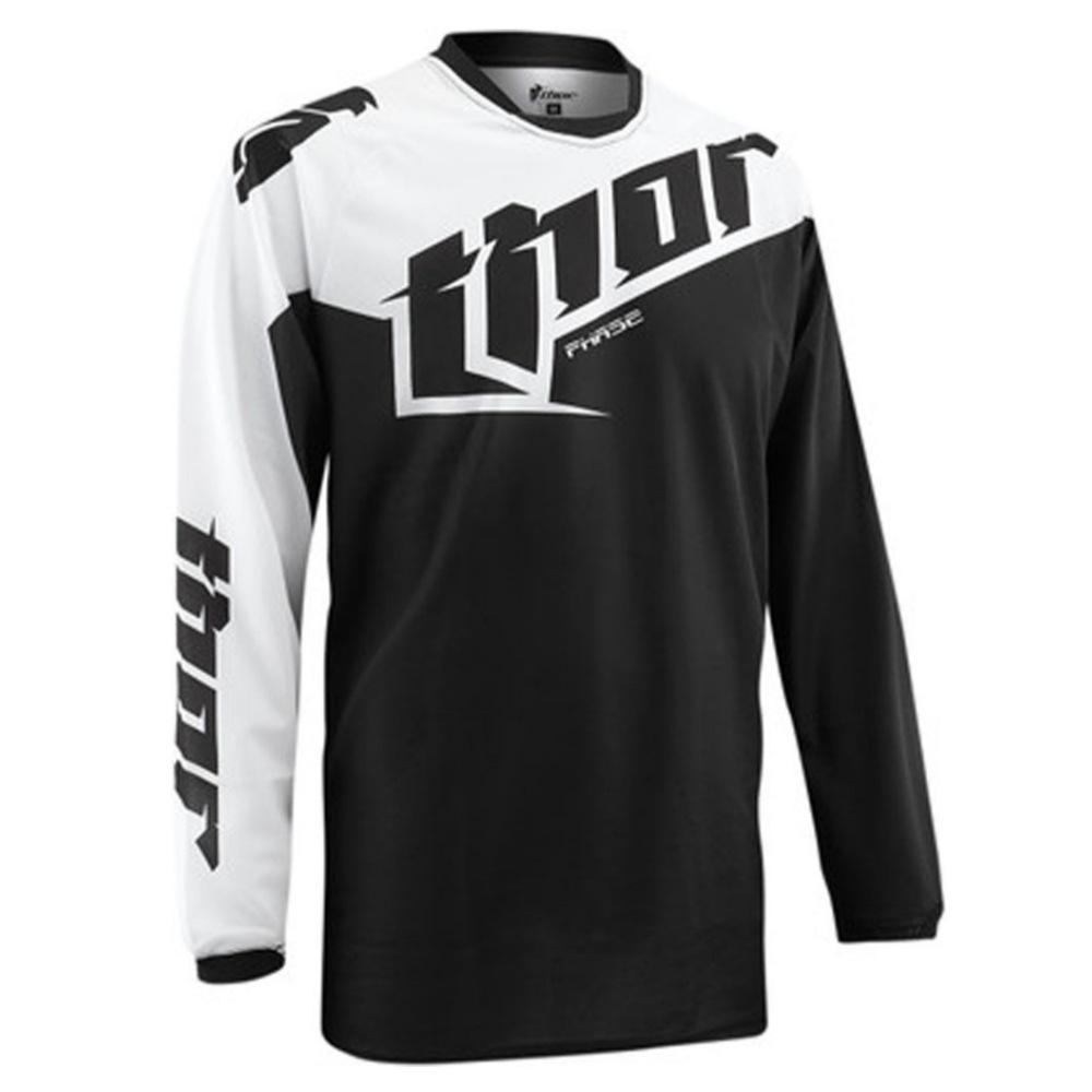 Heißer Verkauf Neuer Thor Team Schnelltrocknendes Atmungsaktives Downhill-Anzug Sommer Mountainbike Langarm-T-Shirt Motorradanzug