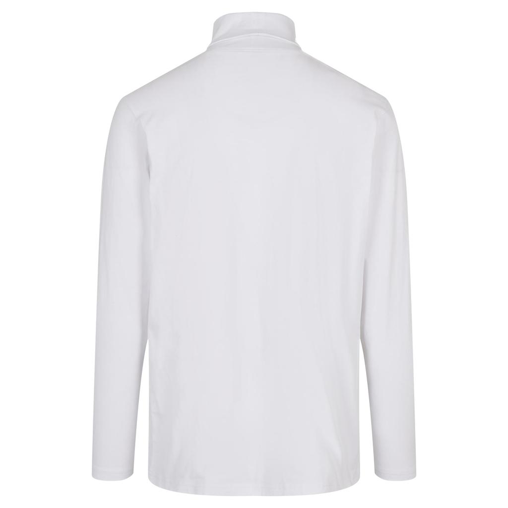 Build Your Brand Unisex Adult Turtle Neck Long-Sleeved Sweatshirt