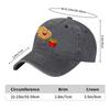 Funny Potato Farting French Fries Baseball Cap Washed Cotton Adjustable Outdoor Sports Hat