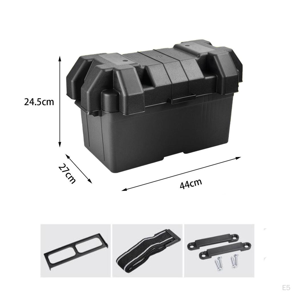 Battery Holder with Handle for Outdoor Use