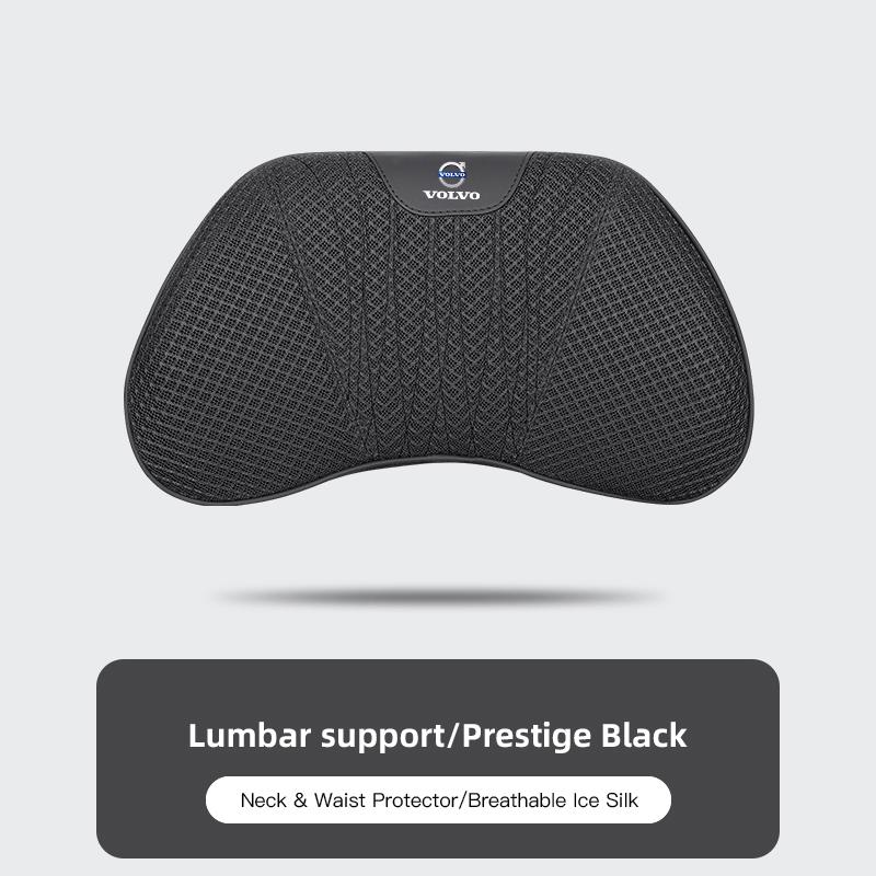 Car Neck Pillow Seat Cover Lumbar Support Headrest For Volvo Xc60 Xc90 V40 V60 S60 XC40 V50 V90 S80 C40 V70 XC70 C30 EX90 C70