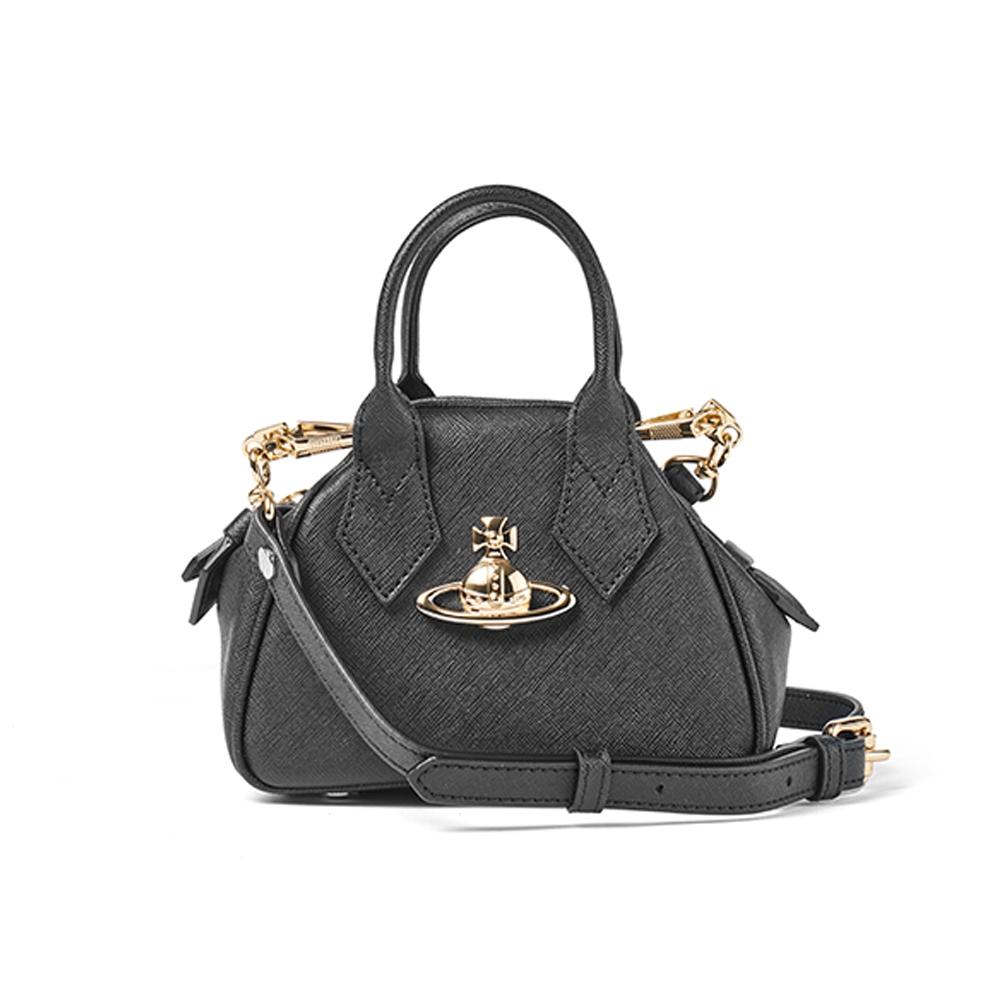 TrendMecca Watches Vivienne Westwood 5c010005w S000b N402 Yasmin Vegan Biogreen Saffiano Mini Top Handle Draagtas 5C010005W S000B N402