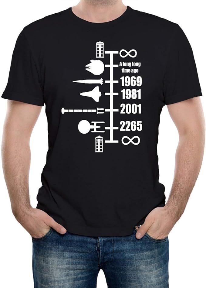 Spaceship Timeline T shirt Unisex Move Fi FC1 TEE TOP ALL SIZES S TO 5XL S разноцветный