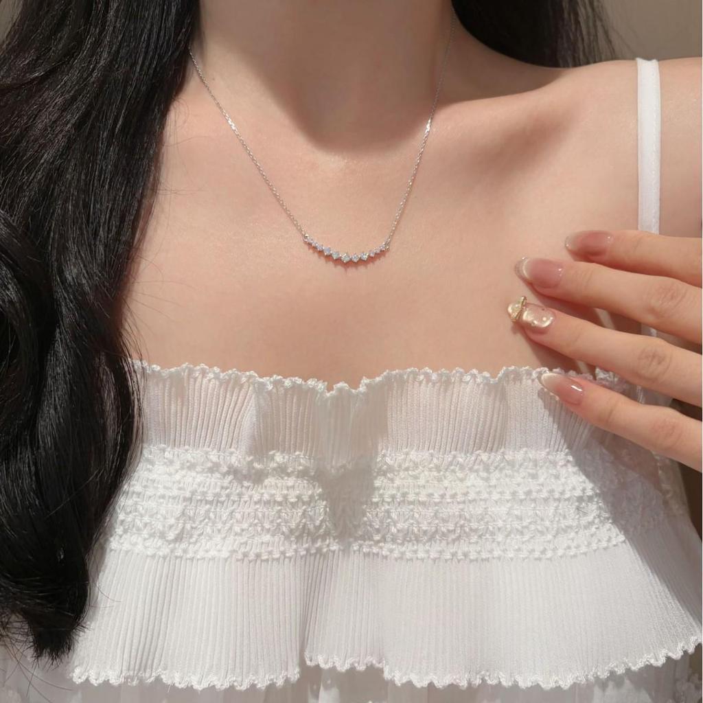 Cross Classic Moissanite Necklace: High-End Women's Accessory & Internet Celebrity Favorite