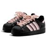 adidas Originals Superstar 2 Pantofi de Skateboard cu Top Jos Unisex Roz Negru JI0079(TeamS2-S-BOX)