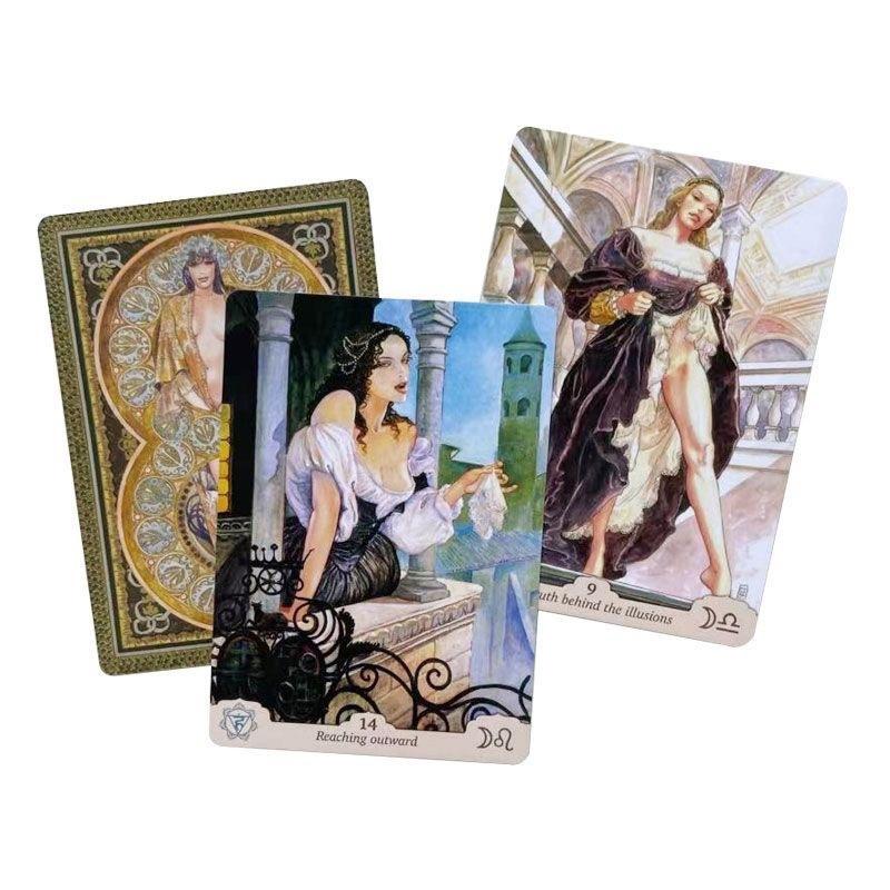 Manara Erotic Oracle Cards A 35 English Divination Tarot Card Family Party Board Game