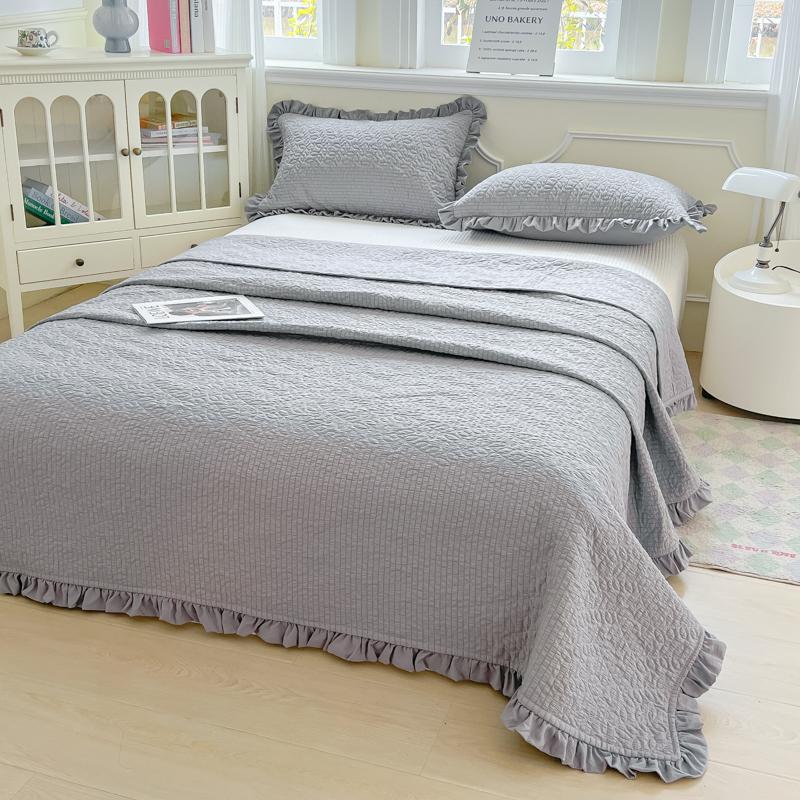 1/3pc Summer Light Oxygen Natural Department Korean Breathable Thin Summer Quilt Air Conditioner Quilt Single Piece Summer Quilt