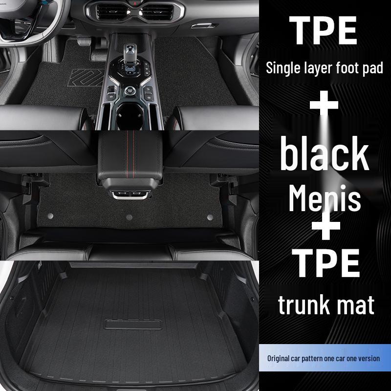 Changan Uni-K 21-24 Dywaniki podłogowe TPE - Pełne pokrycie, Dopasowane na miarę