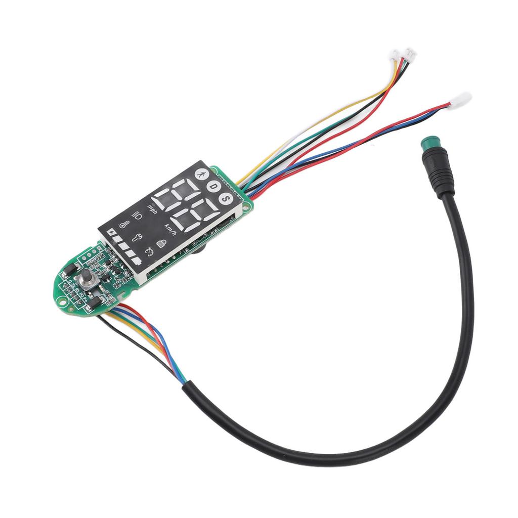 Electric Scooter Circuit Board ABS Waterproof Electric Scooter Dashboard Circuit Board Replacement
