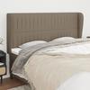VidaXL Headboard with Ears Taupe 163x23x118-128 Cm Fabric3118204
