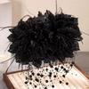 Sequin Grasping Clip Tassel Hair Accessories Fashion Crab Hair Clips  Women