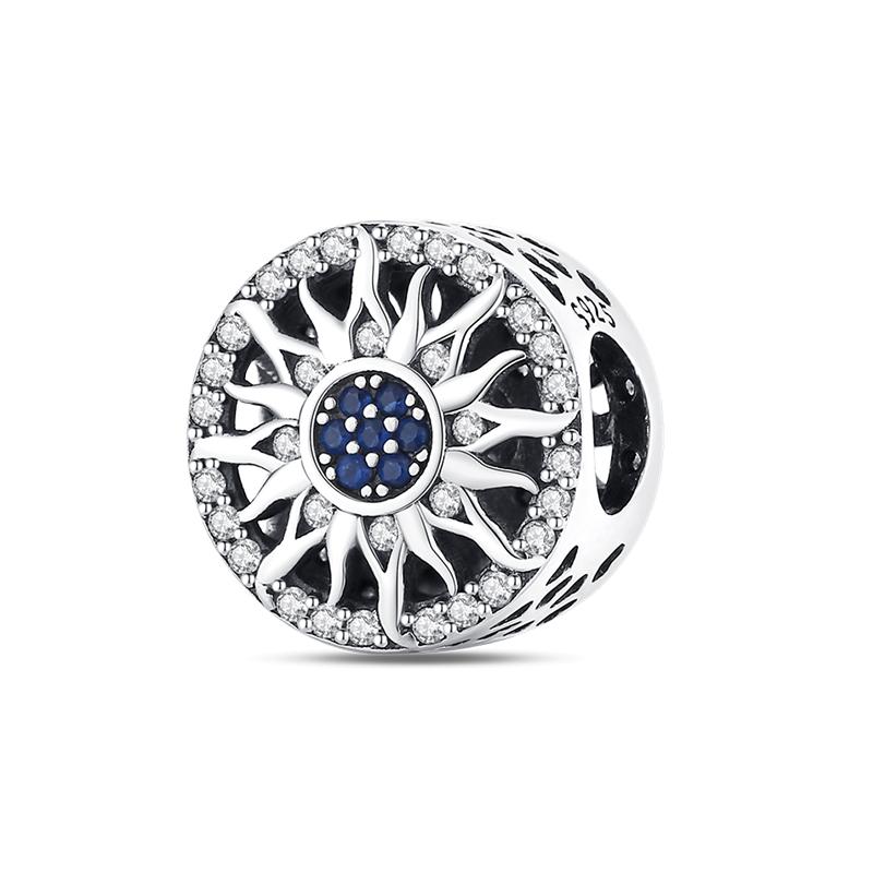 Genuine copper Classic Palm Devils Eye Charm Bead Charms Bead Charms Ideal For Women Male Compatible With 3mm Authentic Bracelets Fine Do It Yourself