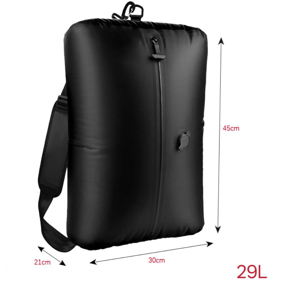 Large Capacity Waterproof TPU Vacuum Storage Bag for Home & Travel - Portable & Multifunctional