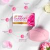 Dabur Gulabari Pure Rose Soap 150g Pack Of 4 Moisturizing Bathing Soap For Radiant Glowing Skin