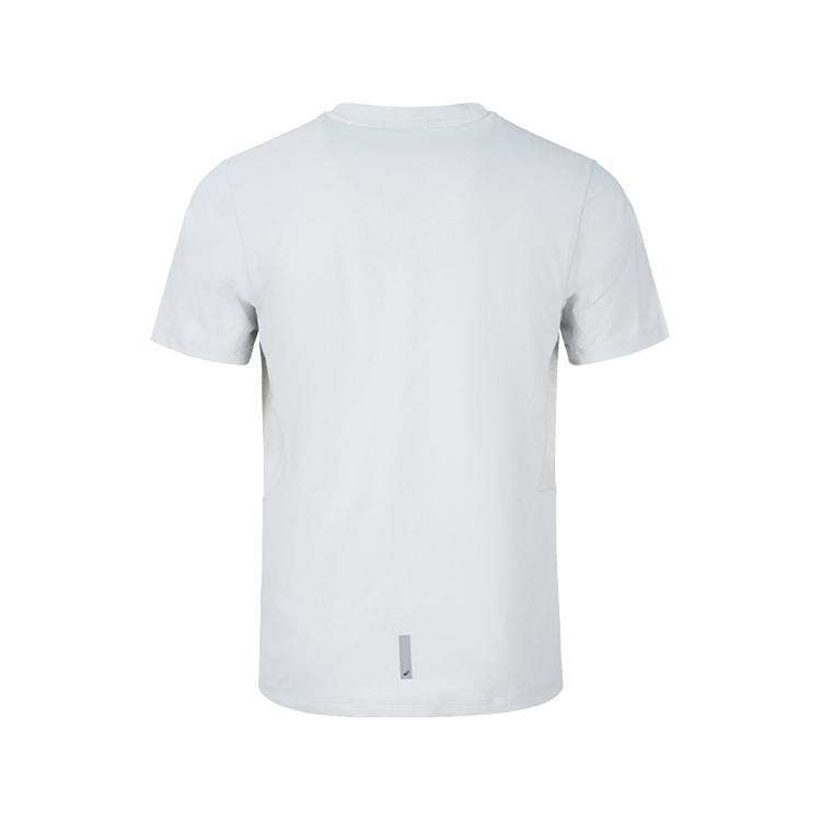 Asics Summer Moisture-Wicking Quick-Dry Breathable Reflective Sports Short Sleeve T-Shirt Men Tops 2031F705-020