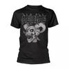 Deicide 'Skull Horns' T Shirt - NEW
