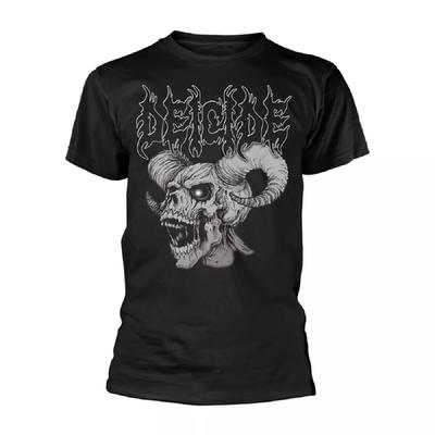 Deicide 'Skull Horns' T-Shirt - NEU