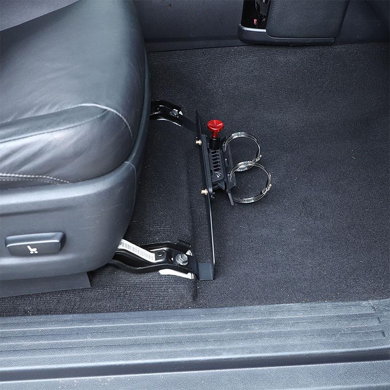 For Toyota Land Cruiser Prado FJ150 150 2010-2017 Car Passenger Seat Under Holder Fire Extinguisher Bracket Car Accessories