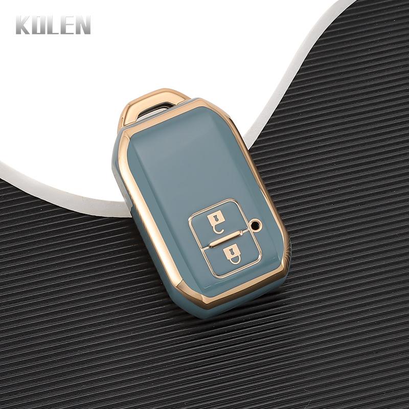 TPU Car Remote Key Case Cover Shell For Suzuki Ertiga Swift 2017 Wagon R Japanese Monopoly Type 3c Ignis Embona XL7 Accessories