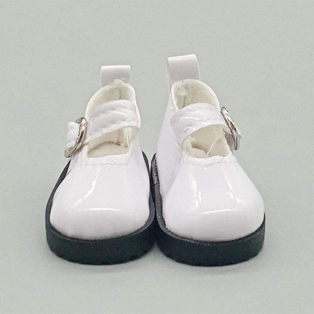 Bottomed Glossy Toy Shoes Leather Leather Shoes Fashion Mini Shoes  30cm Doll