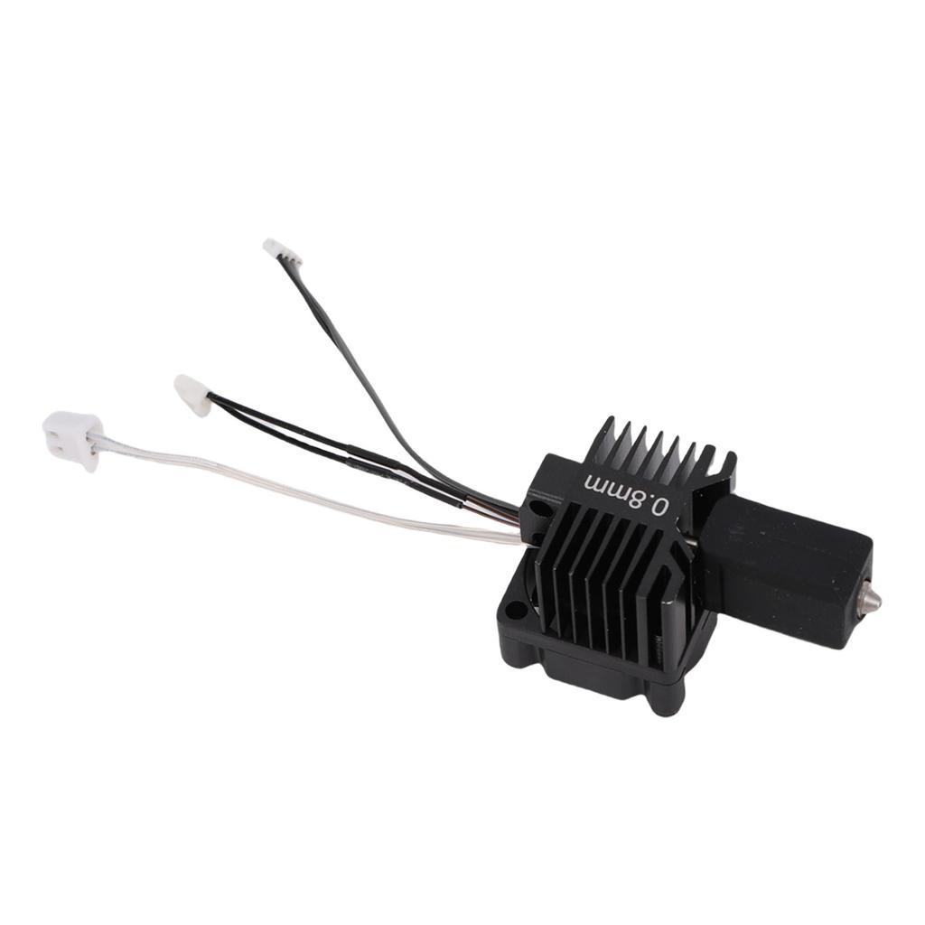 3D Printer Hotend Replacement for X1 3D Printer Integrated Design Hardened Steel Nozzle Extruder Hot End with Fan