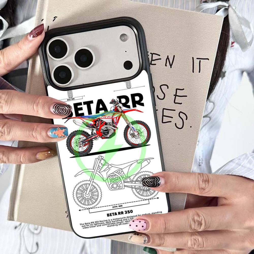 

BE-TA RACING GASGAS Magnetic Wireless Charge Phone Case For iPhone 14 13 12 11 15 16 17 Pro Max Magnetic Cover iPhone 12 mini