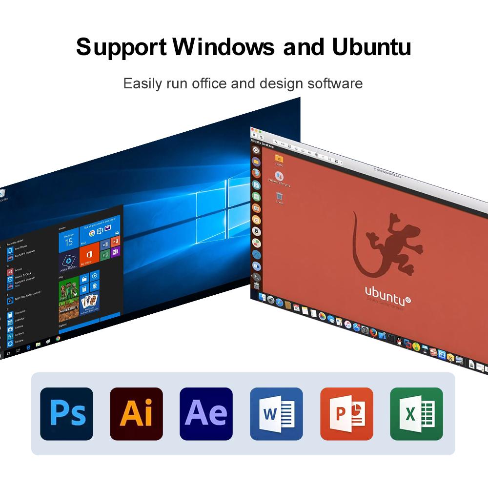 Mini PC  Ninkear M8  16G+1T SSD AMD Ryzen 7 8745HS AMD Radeon 780M Windows 11 PRO