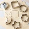 Stainless Steel Star & Moon Cookie and Cake Cutter Molds
