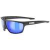 Uvex Sportstyle 706 Sportsolbriller med UV400-beskyttelse og speilglass for og utendørsaktiviteter Løping, Sykling,