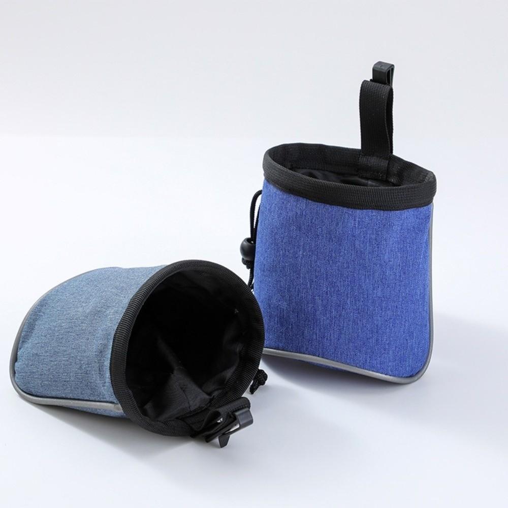 Hands-Free Pet Walking Waist Bag Oxford Cloth Puppy Snack Reward Bag  Daily Walks