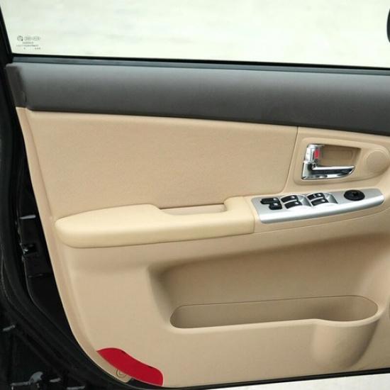 2005-2012 Kia Spectra Cerato For 8PCS Car Door Handle Armrest Panel Replace Trim | Rear Right | Black | Leather | Durable | Door Panel