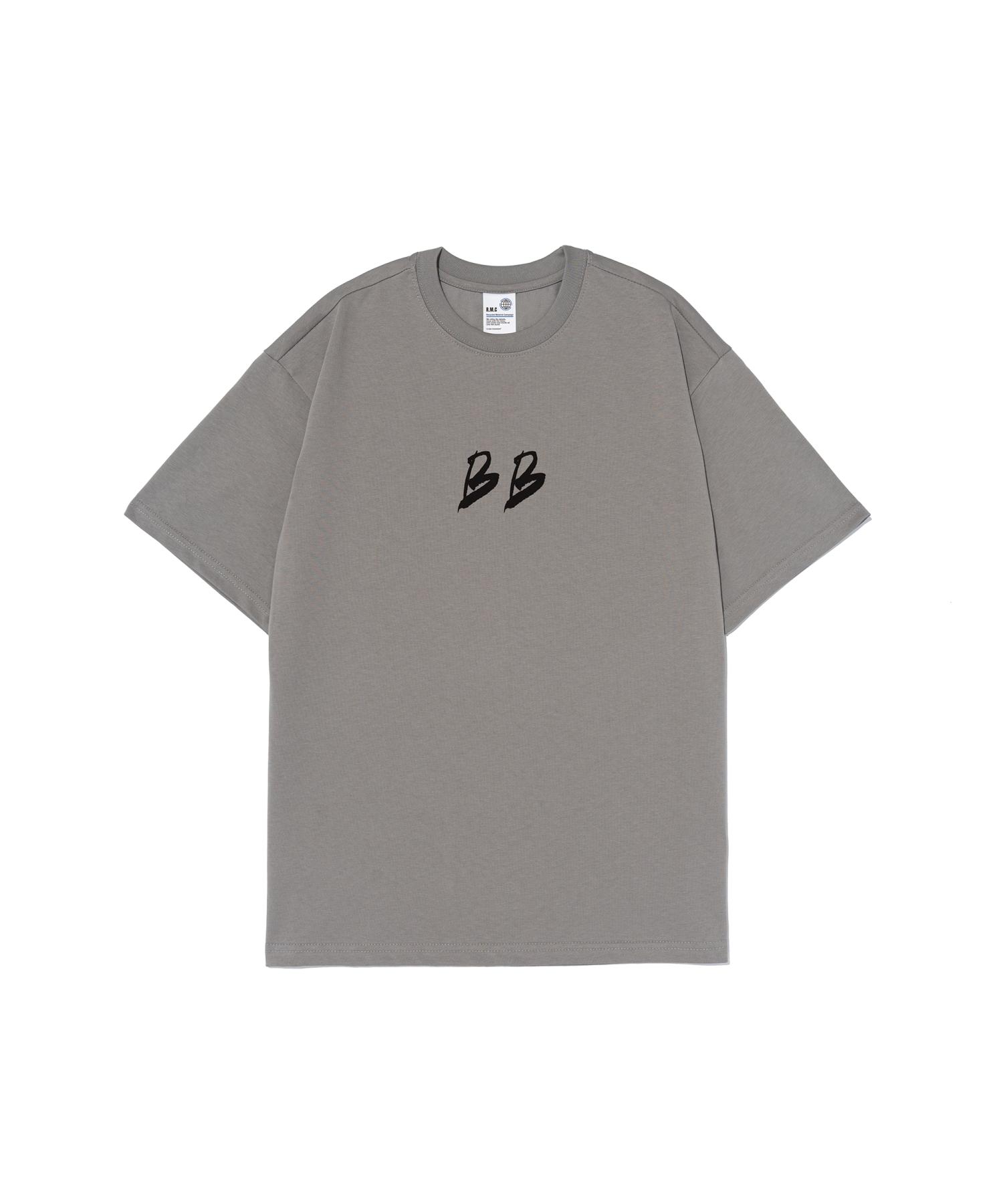 Black Briar Bb Typo T-Shirt (Gray) M
