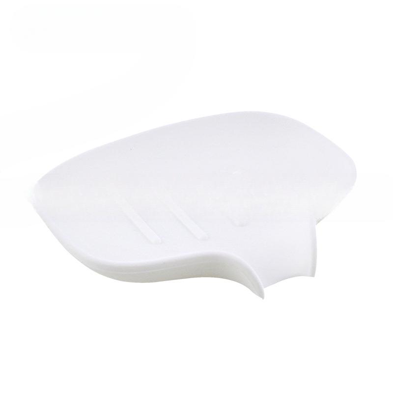 

Большая силиконовая коробка для мыла с сухим сливом, мыльница, отводной тип, мыльница без перфоратора, держатель для мыла для ванной комнаты на каждый день, мыльница 14.5x11x2.3cm белый