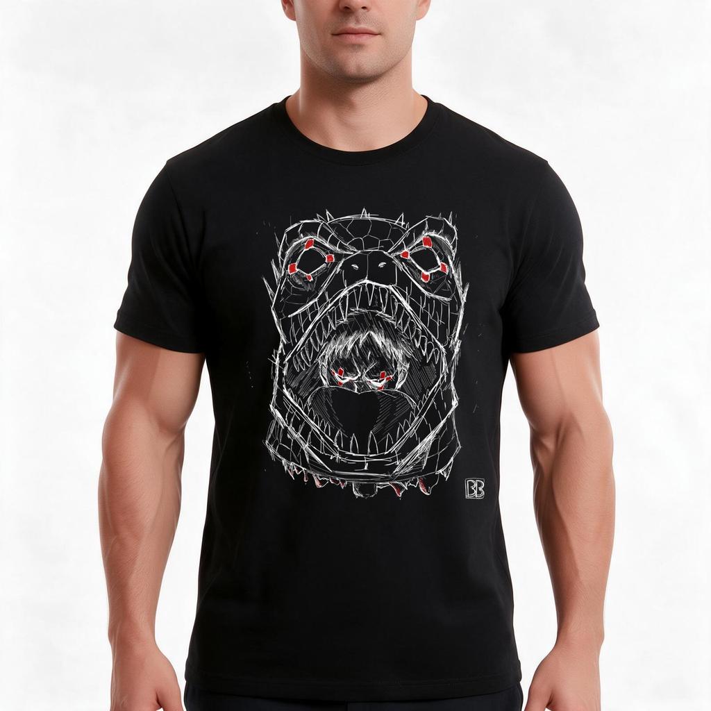 You Are Not The One Dorohedoro Kaiunisex Tshirt Summer Casual Cotton Tee Oversized Streetwear Tops Vintage Graphic Print