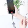 Type-C Audio Adapter Universal Safe Charging 2-in-1 Type-C to 3.5mm Headphone Jack Aux Converter Audio Cable for Mobile Phone