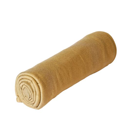 Turban Hat Pure Color Head Wrap Windproof Mercerized Cotton Soft Warm Elastic Travel