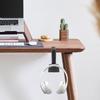 voocye Headphone Rotating Headphone No Drilling Clamp Cable Hook Suitable for Headphones and 1kg Load Spring Clamp Stand, 360-Degree Hanger/Hook,