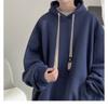 Big Drawstring Hooded Sweatshirt Autumn Loose Casual Versatile Top Trendy Brand Ins Hong Kong Style Pullover
